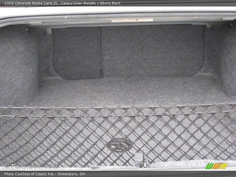 Galaxy Silver Metallic / Ebony Black 2003 Chevrolet Monte Carlo SS