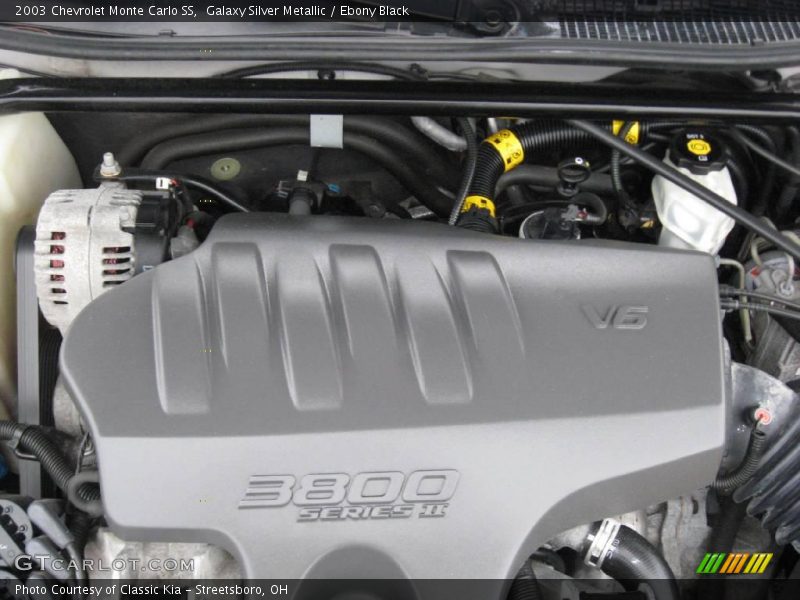 Galaxy Silver Metallic / Ebony Black 2003 Chevrolet Monte Carlo SS