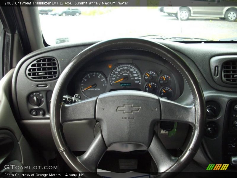 Summit White / Medium Pewter 2003 Chevrolet TrailBlazer EXT LS 4x4