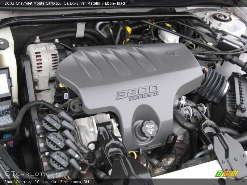 Galaxy Silver Metallic / Ebony Black 2003 Chevrolet Monte Carlo SS