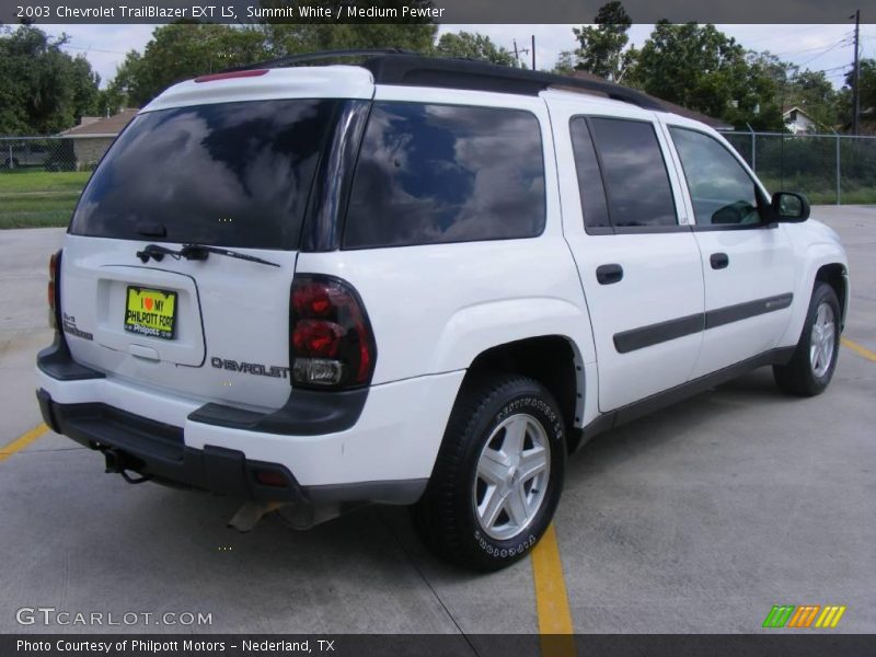 Summit White / Medium Pewter 2003 Chevrolet TrailBlazer EXT LS