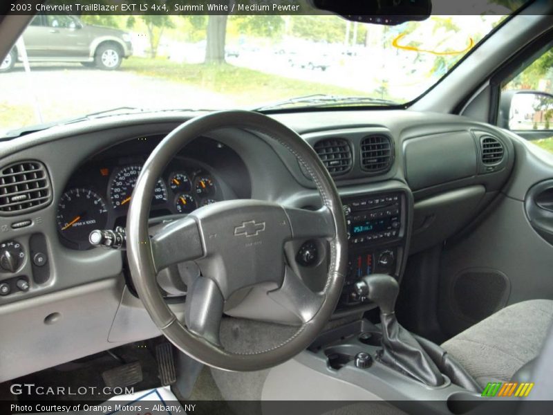 Summit White / Medium Pewter 2003 Chevrolet TrailBlazer EXT LS 4x4