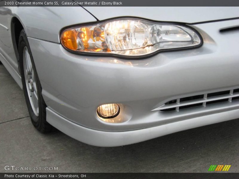 Galaxy Silver Metallic / Ebony Black 2003 Chevrolet Monte Carlo SS