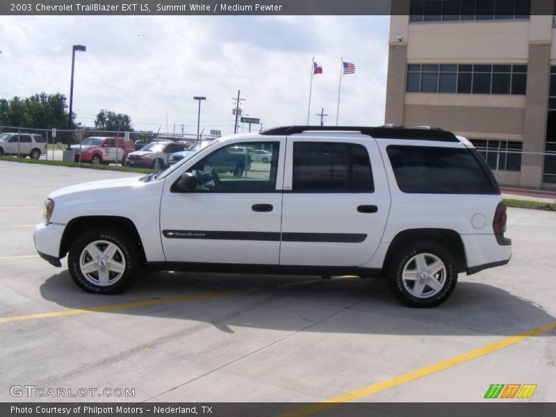 Summit White / Medium Pewter 2003 Chevrolet TrailBlazer EXT LS