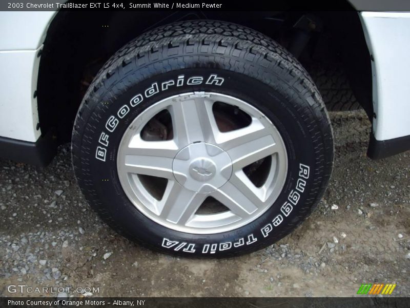 Summit White / Medium Pewter 2003 Chevrolet TrailBlazer EXT LS 4x4