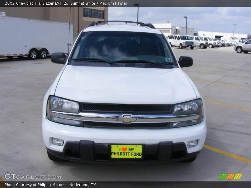 Summit White / Medium Pewter 2003 Chevrolet TrailBlazer EXT LS