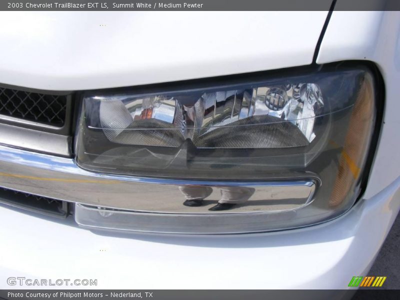 Summit White / Medium Pewter 2003 Chevrolet TrailBlazer EXT LS