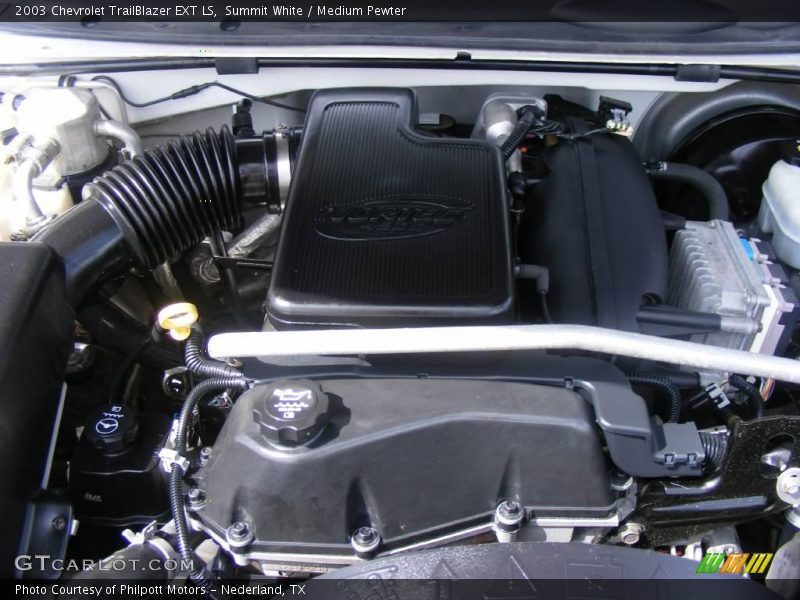 Summit White / Medium Pewter 2003 Chevrolet TrailBlazer EXT LS