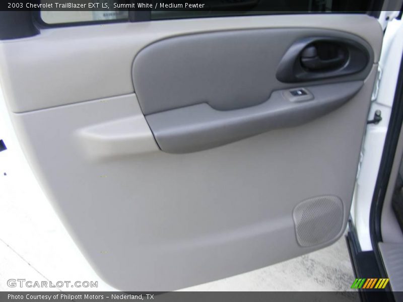 Summit White / Medium Pewter 2003 Chevrolet TrailBlazer EXT LS