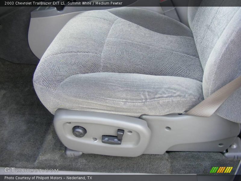 Summit White / Medium Pewter 2003 Chevrolet TrailBlazer EXT LS
