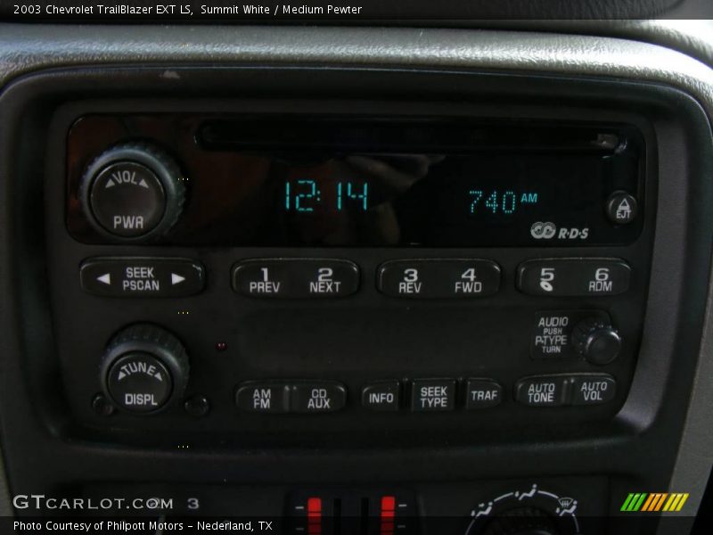 Summit White / Medium Pewter 2003 Chevrolet TrailBlazer EXT LS