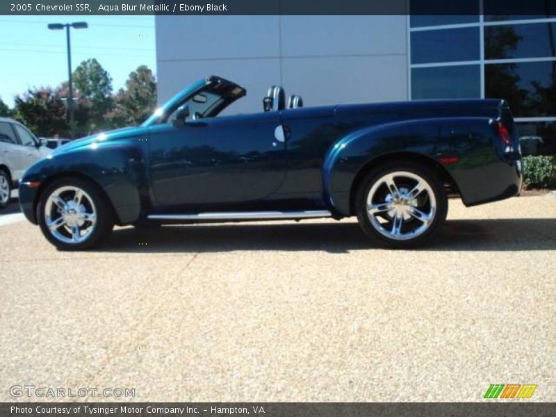 Aqua Blur Metallic / Ebony Black 2005 Chevrolet SSR