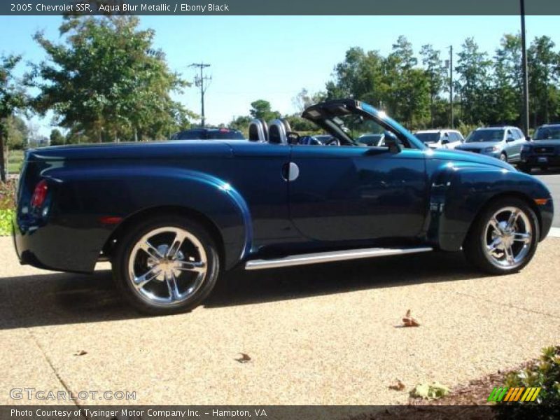 Aqua Blur Metallic / Ebony Black 2005 Chevrolet SSR