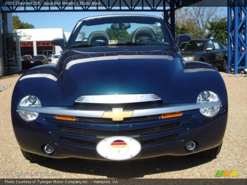 Aqua Blur Metallic / Ebony Black 2005 Chevrolet SSR