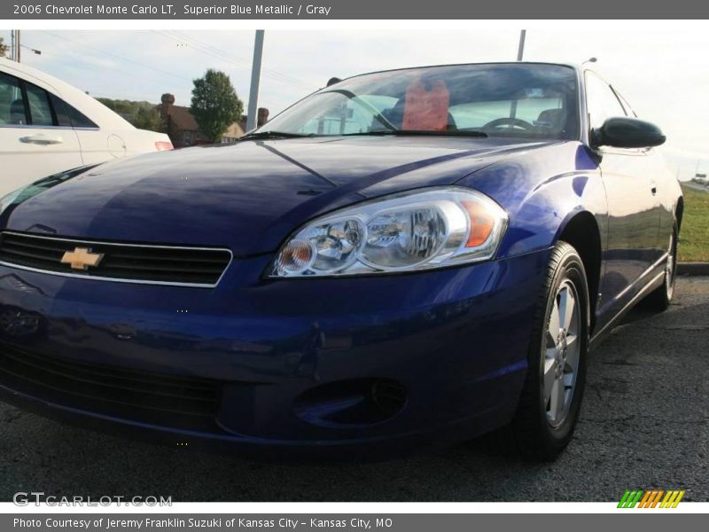 Superior Blue Metallic / Gray 2006 Chevrolet Monte Carlo LT