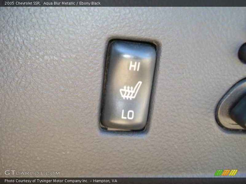 Aqua Blur Metallic / Ebony Black 2005 Chevrolet SSR