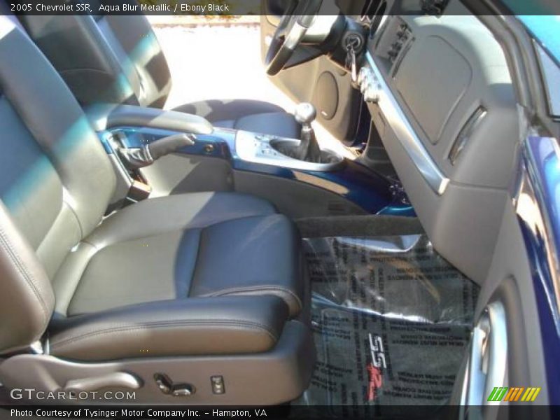 Aqua Blur Metallic / Ebony Black 2005 Chevrolet SSR