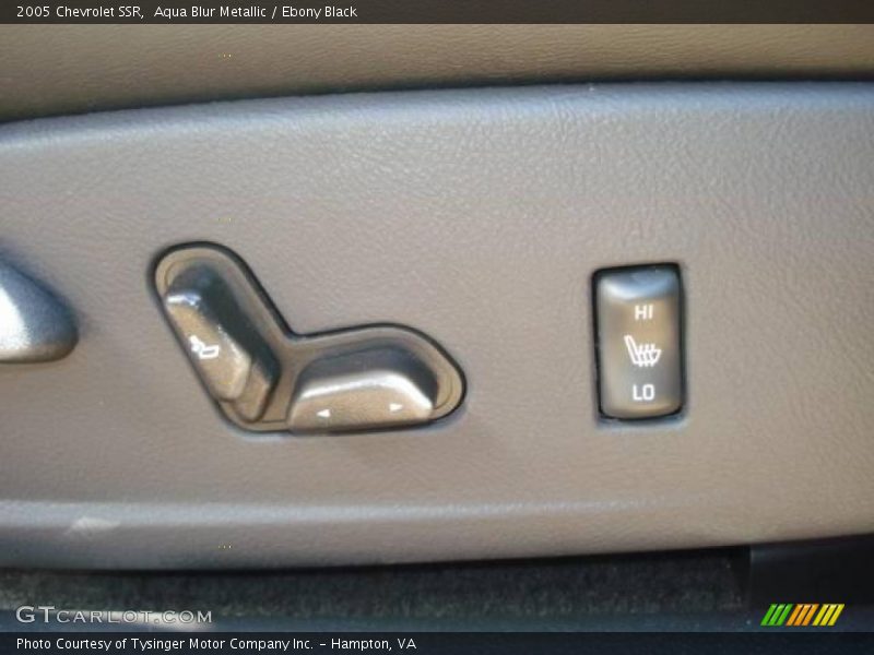 Aqua Blur Metallic / Ebony Black 2005 Chevrolet SSR
