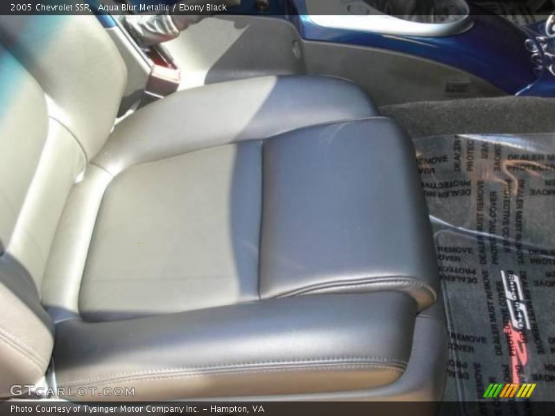 Aqua Blur Metallic / Ebony Black 2005 Chevrolet SSR