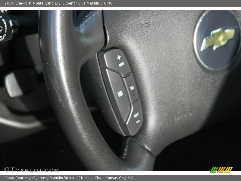 Superior Blue Metallic / Gray 2006 Chevrolet Monte Carlo LT