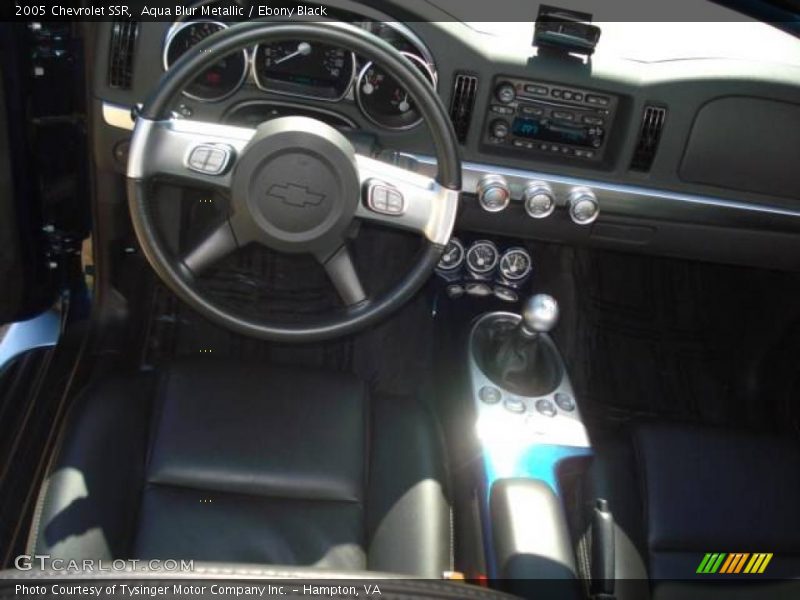 Aqua Blur Metallic / Ebony Black 2005 Chevrolet SSR