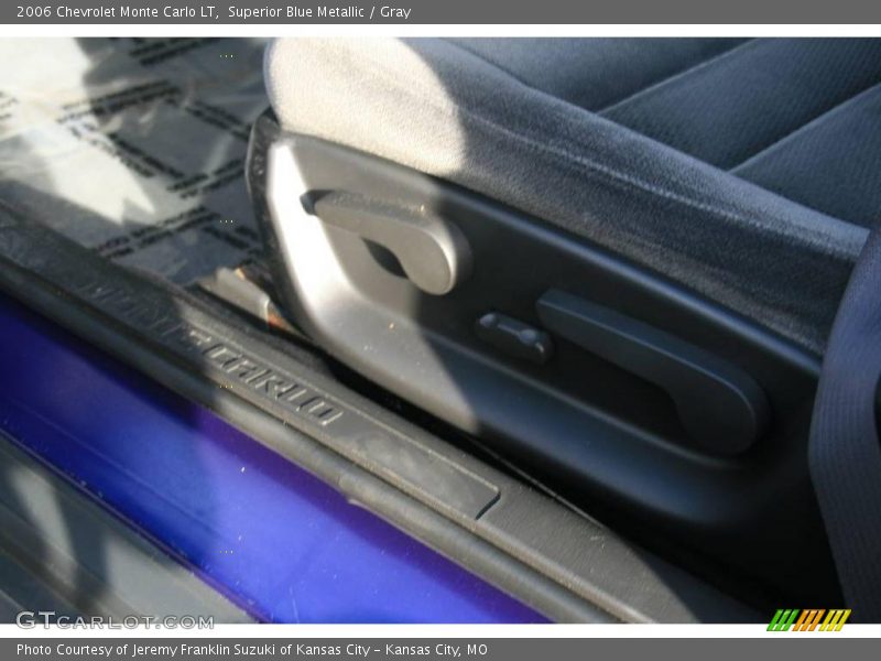 Superior Blue Metallic / Gray 2006 Chevrolet Monte Carlo LT