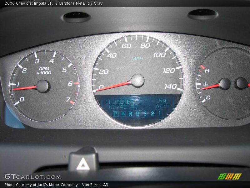Silverstone Metallic / Gray 2006 Chevrolet Impala LT