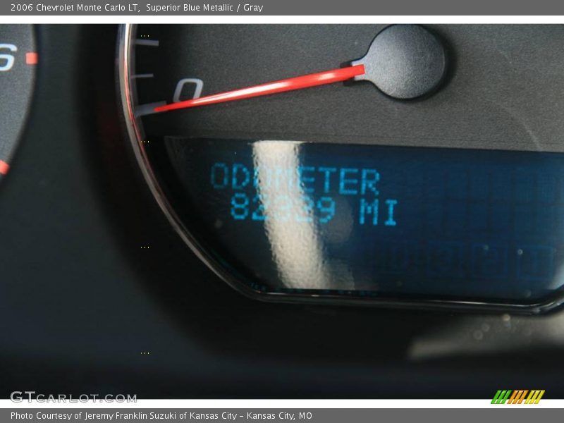 Superior Blue Metallic / Gray 2006 Chevrolet Monte Carlo LT