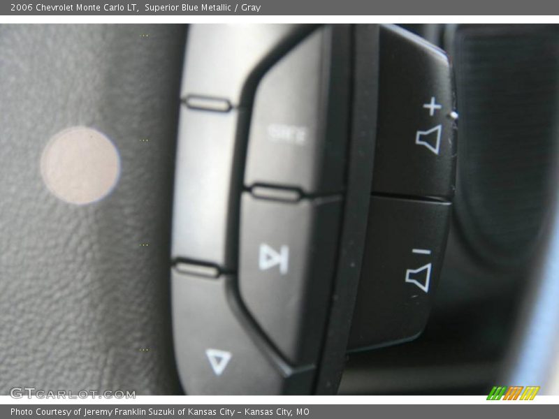 Superior Blue Metallic / Gray 2006 Chevrolet Monte Carlo LT