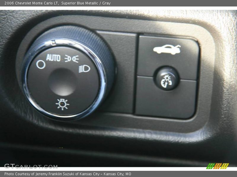 Superior Blue Metallic / Gray 2006 Chevrolet Monte Carlo LT