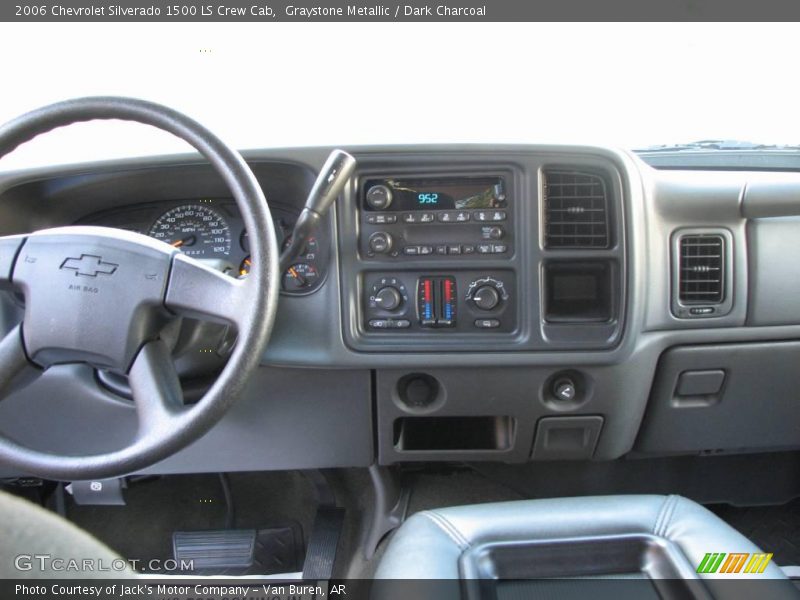 Graystone Metallic / Dark Charcoal 2006 Chevrolet Silverado 1500 LS Crew Cab