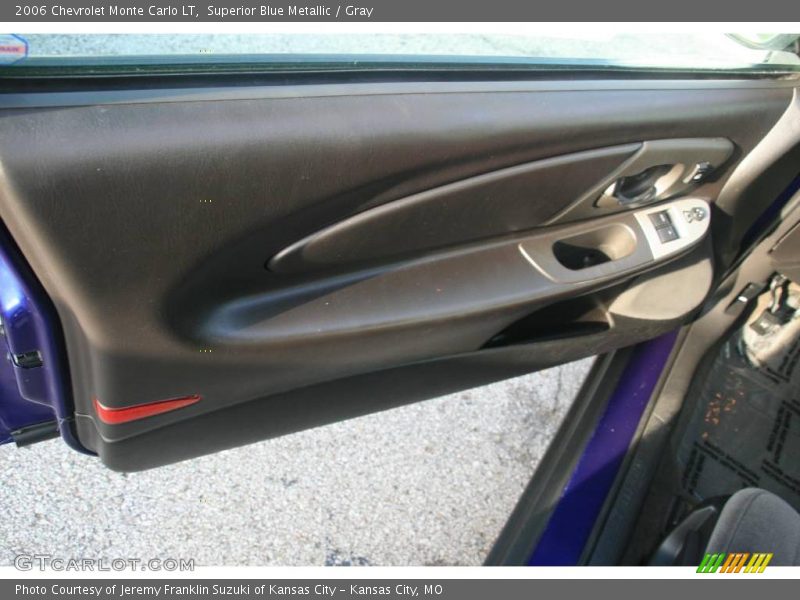 Superior Blue Metallic / Gray 2006 Chevrolet Monte Carlo LT