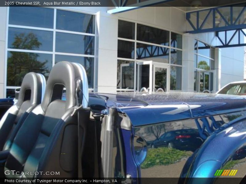 Aqua Blur Metallic / Ebony Black 2005 Chevrolet SSR