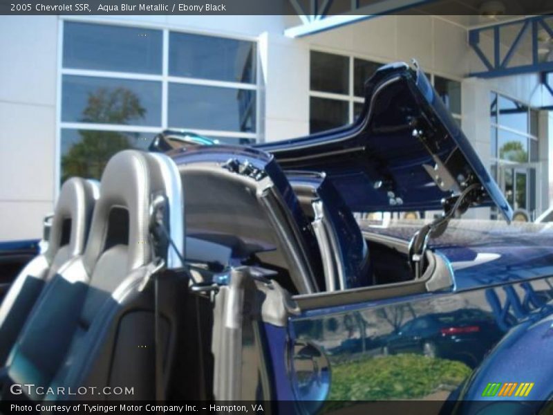 Aqua Blur Metallic / Ebony Black 2005 Chevrolet SSR