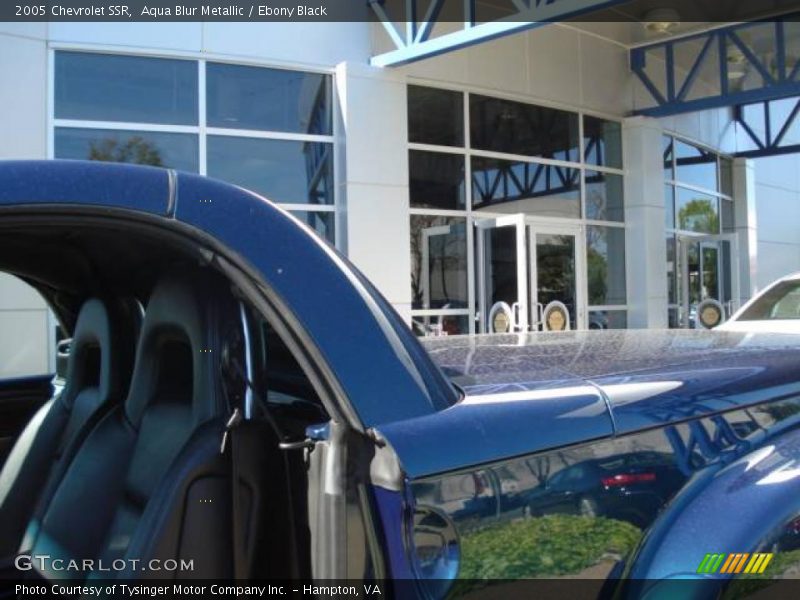 Aqua Blur Metallic / Ebony Black 2005 Chevrolet SSR