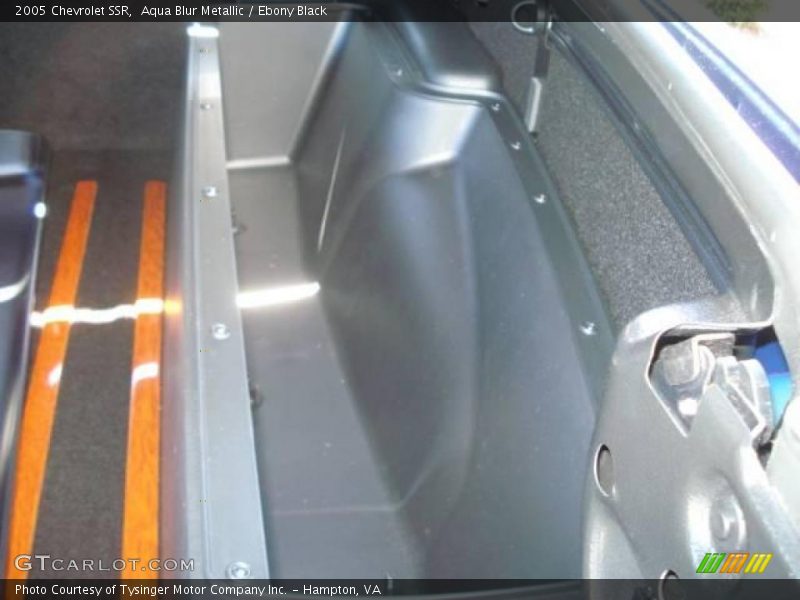 Aqua Blur Metallic / Ebony Black 2005 Chevrolet SSR