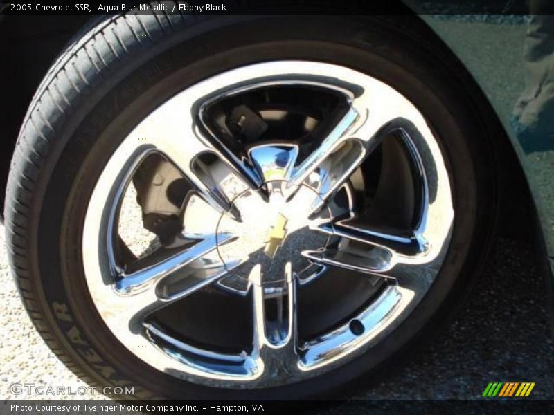 Aqua Blur Metallic / Ebony Black 2005 Chevrolet SSR