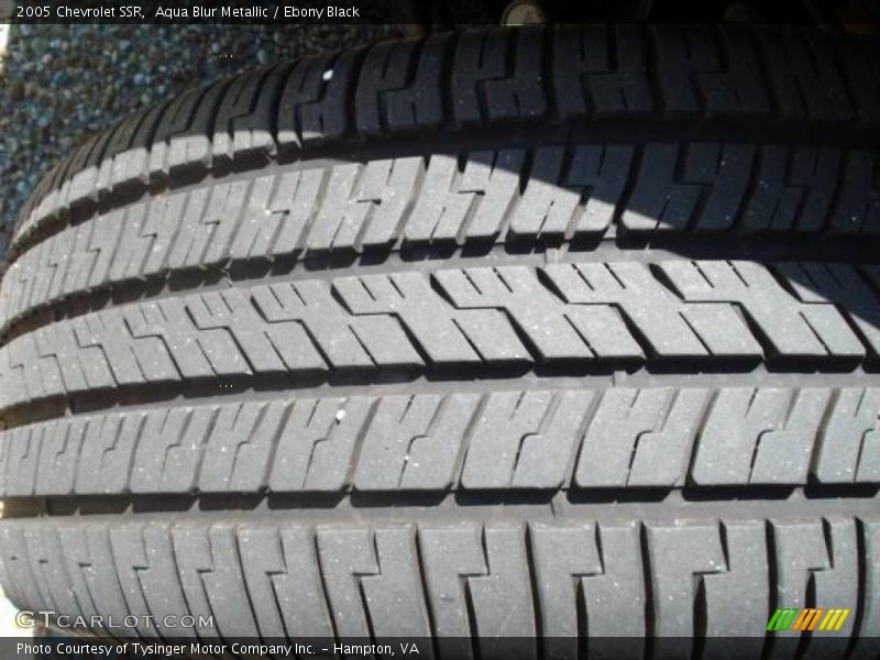 Aqua Blur Metallic / Ebony Black 2005 Chevrolet SSR