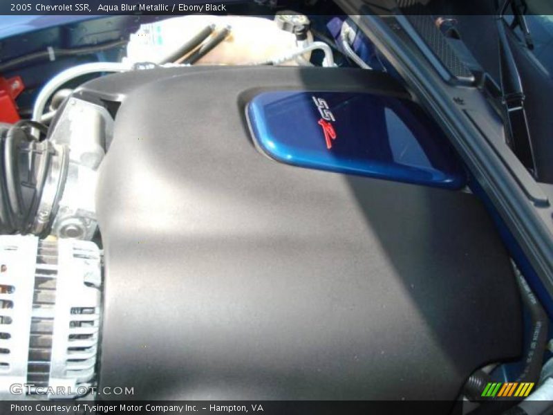 Aqua Blur Metallic / Ebony Black 2005 Chevrolet SSR