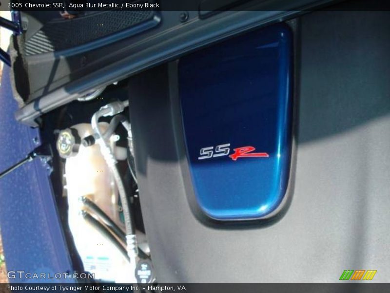 Aqua Blur Metallic / Ebony Black 2005 Chevrolet SSR