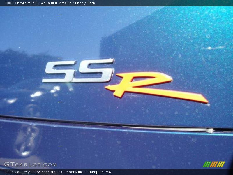 Aqua Blur Metallic / Ebony Black 2005 Chevrolet SSR