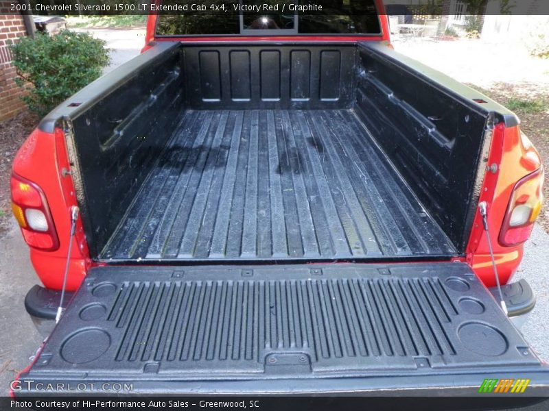 Victory Red / Graphite 2001 Chevrolet Silverado 1500 LT Extended Cab 4x4