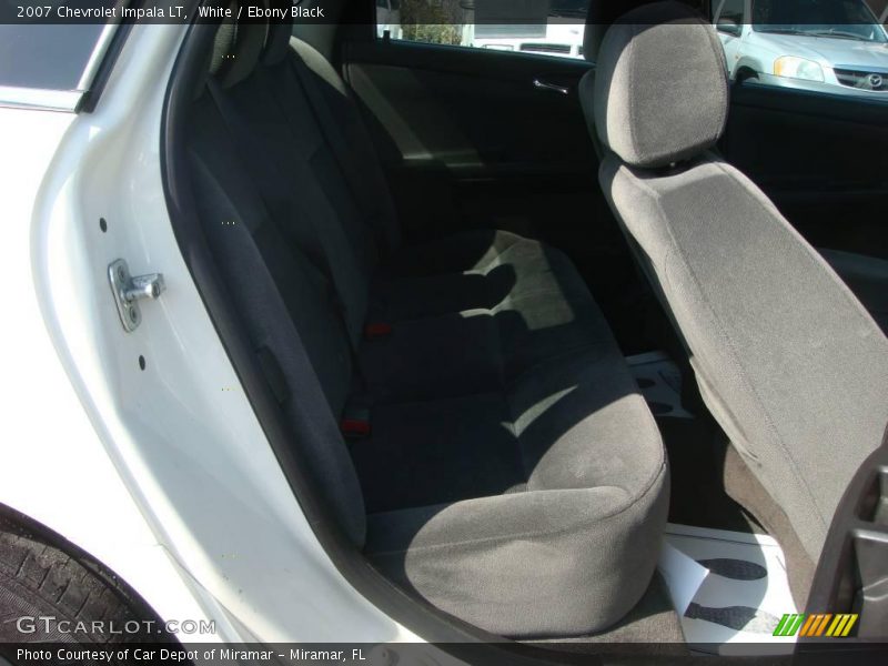 White / Ebony Black 2007 Chevrolet Impala LT