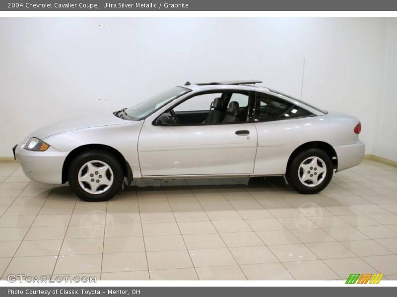 Ultra Silver Metallic / Graphite 2004 Chevrolet Cavalier Coupe