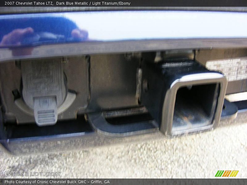 Dark Blue Metallic / Light Titanium/Ebony 2007 Chevrolet Tahoe LTZ