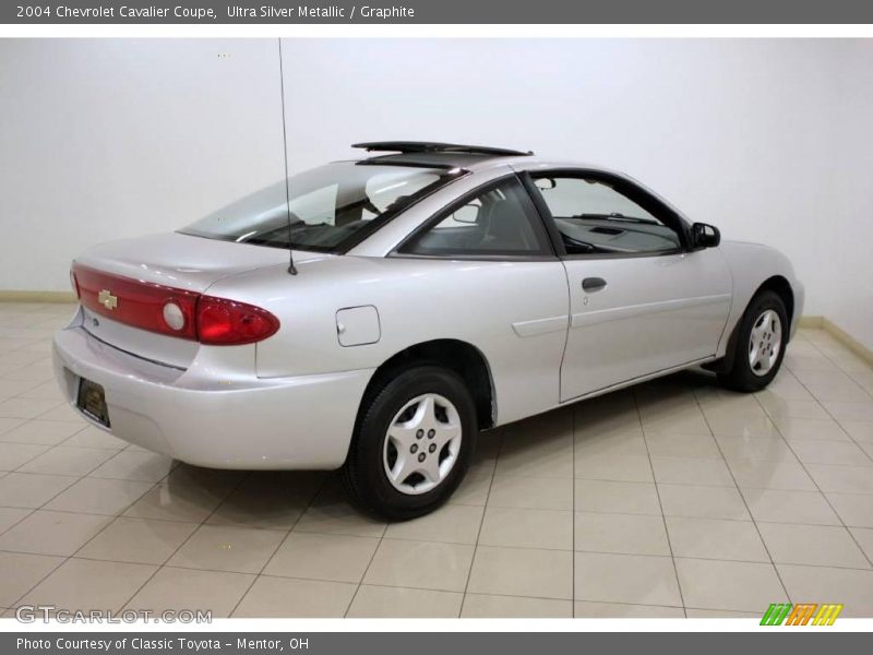 Ultra Silver Metallic / Graphite 2004 Chevrolet Cavalier Coupe