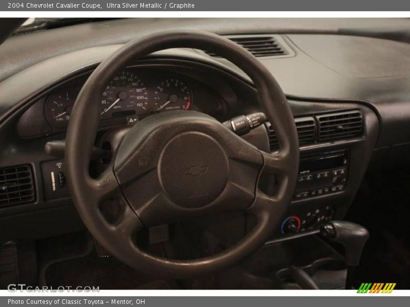 Ultra Silver Metallic / Graphite 2004 Chevrolet Cavalier Coupe