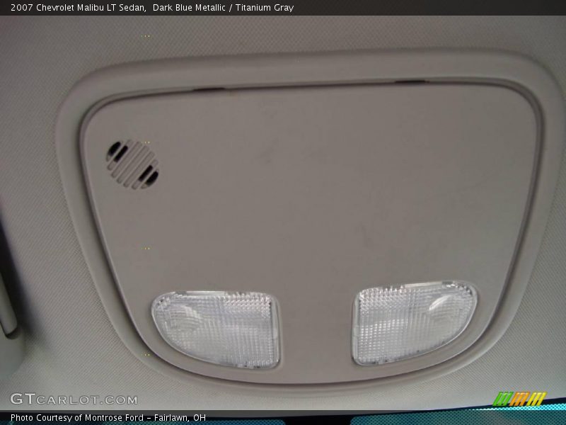 Dark Blue Metallic / Titanium Gray 2007 Chevrolet Malibu LT Sedan