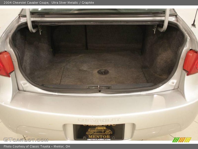 Ultra Silver Metallic / Graphite 2004 Chevrolet Cavalier Coupe