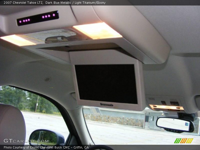 Dark Blue Metallic / Light Titanium/Ebony 2007 Chevrolet Tahoe LTZ